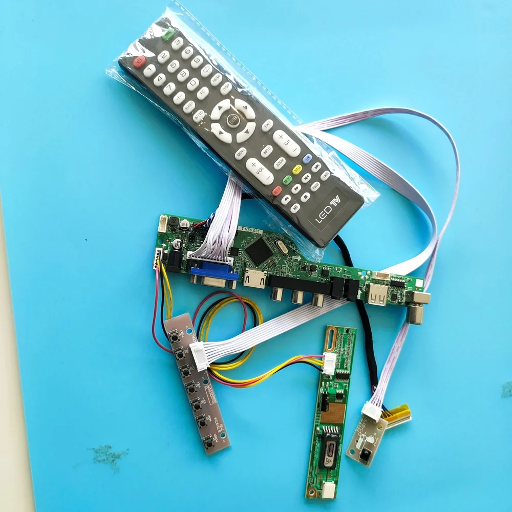 สำหรับ LP154W02-TL01/TL02ความละเอียด1โคมไฟ15.4 "Controller Board 30pin AV VGA Digital สัญญาณ Mother Board โมดูลทีวี1680 × 1050