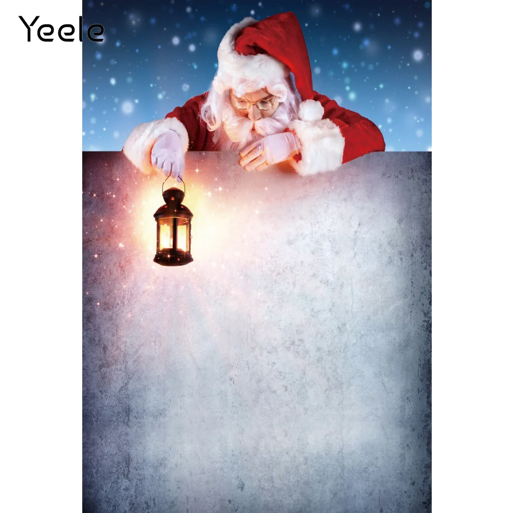Yeele Christmas Backdrop Santa Claus Winter Baby Portrait Photography Background Photozone Photophones For Photos Photocall Prop