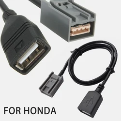Car Music AUX USB Cable Adapter MP3 For Honda Civic CR-V Accord Odyssey