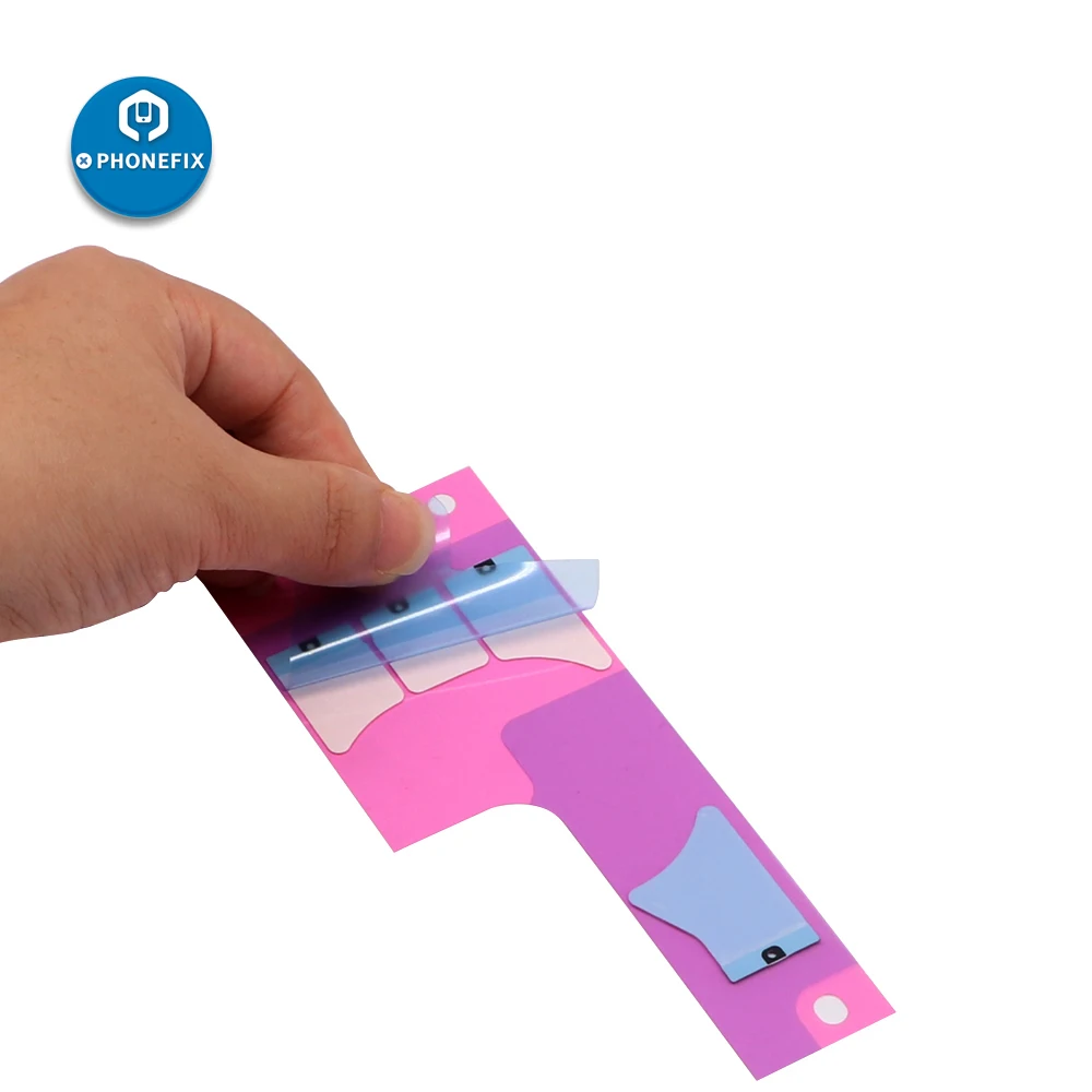 10 Stuks Batterij Reparatie Sticker Dubbele Tape Pull Reis Lijm Vervanging Onderdelen Voor Iphone 6 6P 6S 7 7Plus 8 8P X