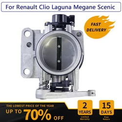 Intake Manifold Throttle Body for Renault Megane Car Clio II 1.6 16V Laguna Throttle Valve 161192787R 7700102870 7700875435