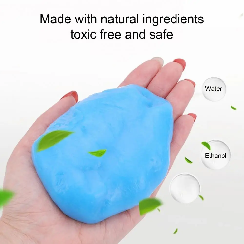 Dust Clean Glue Stretchable Portable Multiple Use Scented Tool Slime Cleaner Gel   Cleaning Gum  for Car Vent