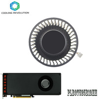 75MM PLB07525B12HH DC12V 1.20A 4Pin Graphics Card Fan for ASRock Radeon RX VEGA 56 8G