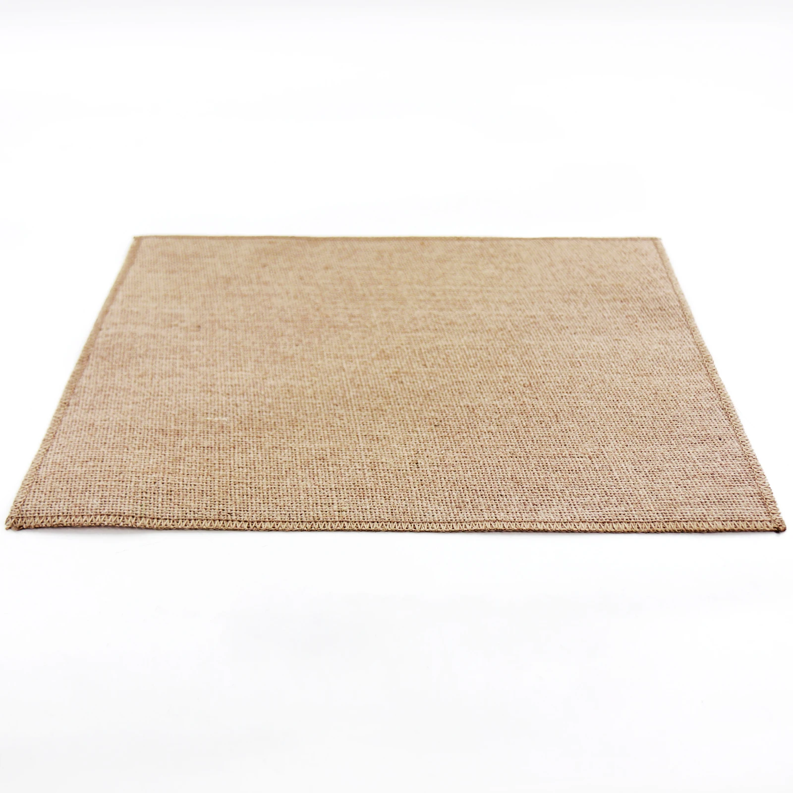 Napperon en Toile de Jute Naturelle, 4 Pièces, Polymères de Table en Lin, Napperon Cowijk, Décoration de Salle à Manger, Tampon pour la Maison, ixde