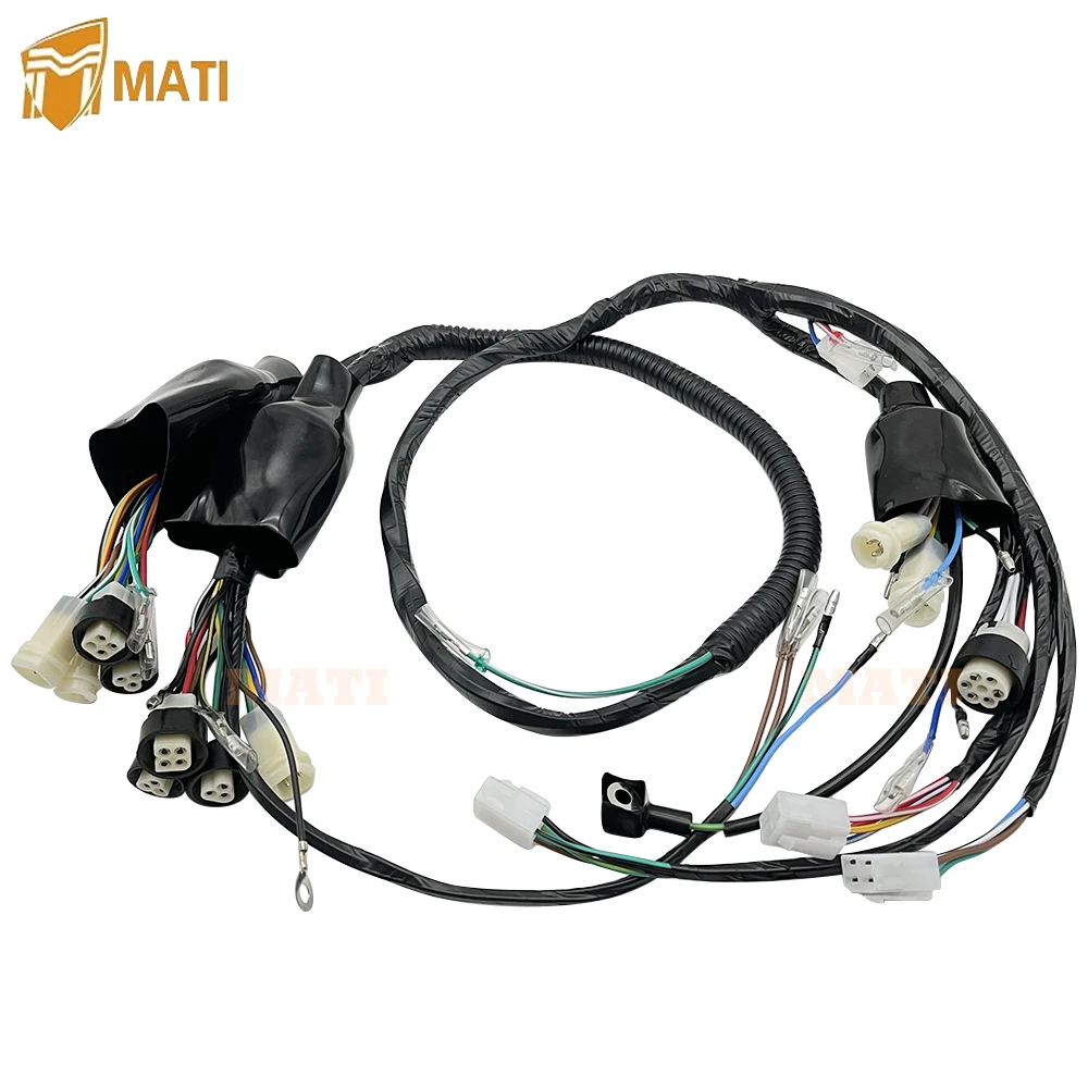 Wire Wiring Harness Main Electrical Harness for Yamaha Warrior 350 YFM350 YFM350X 1988 2XK-82590-10-00