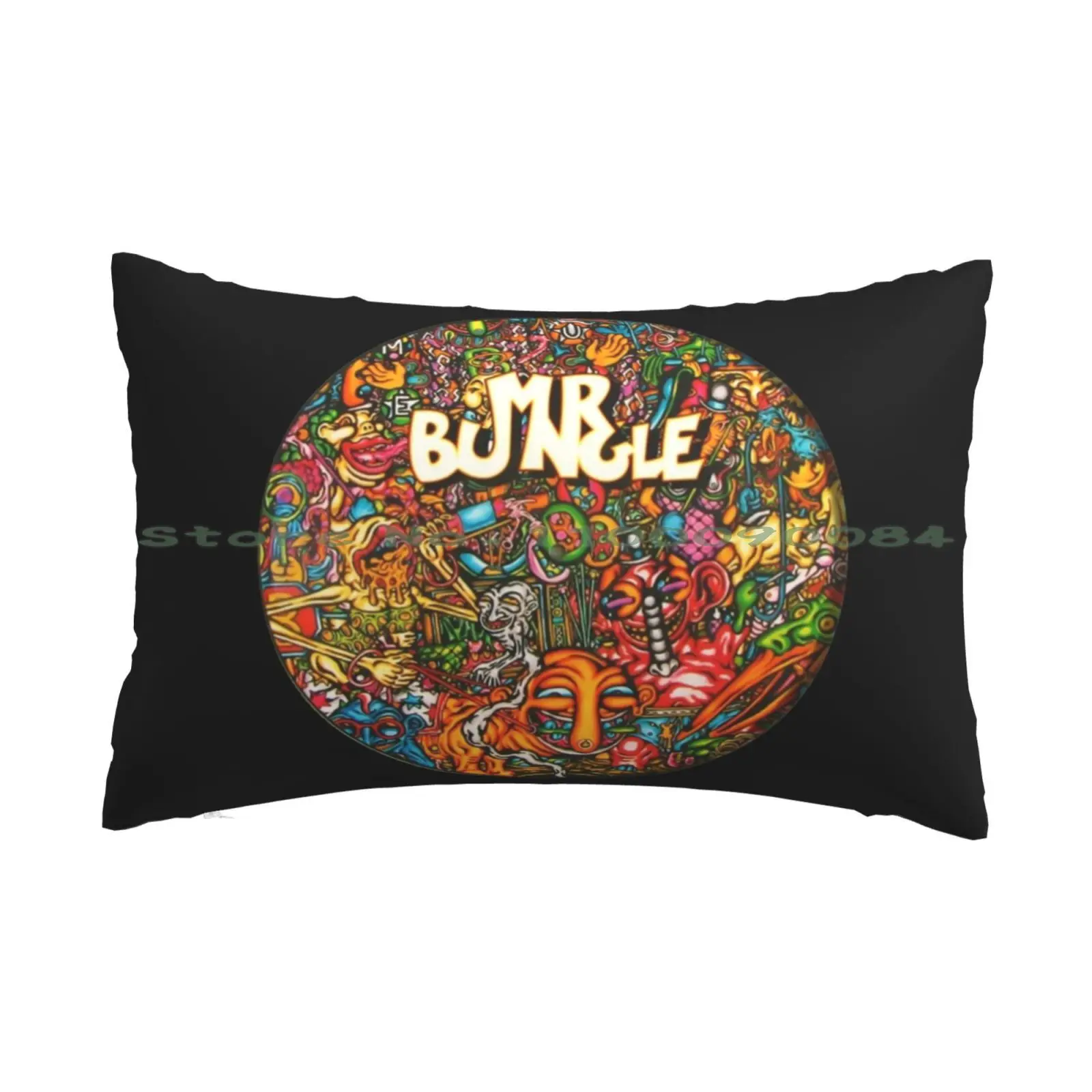 Mr. Bungle Pillow Case 20x30 50*75 Sofa Bedroom Fantomas Faith No More Mr Bungle Tomahawk Metal Music Before Dead Cross Fnm