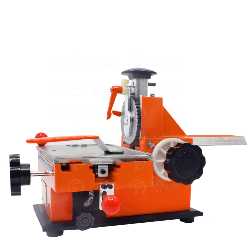 Manual steel embossing machine 195*135mm Embosser Marking Machine For Industrial Nameplate dog tag steel ID card