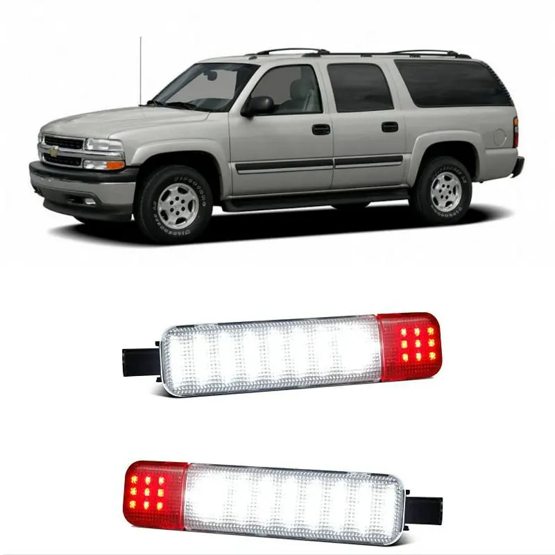 

LED Courtesy Door Interior Light For 2000-2006 Chevy Suburban 1500 2500 Avalanche 1500 2500 OEM 15021518 15021517