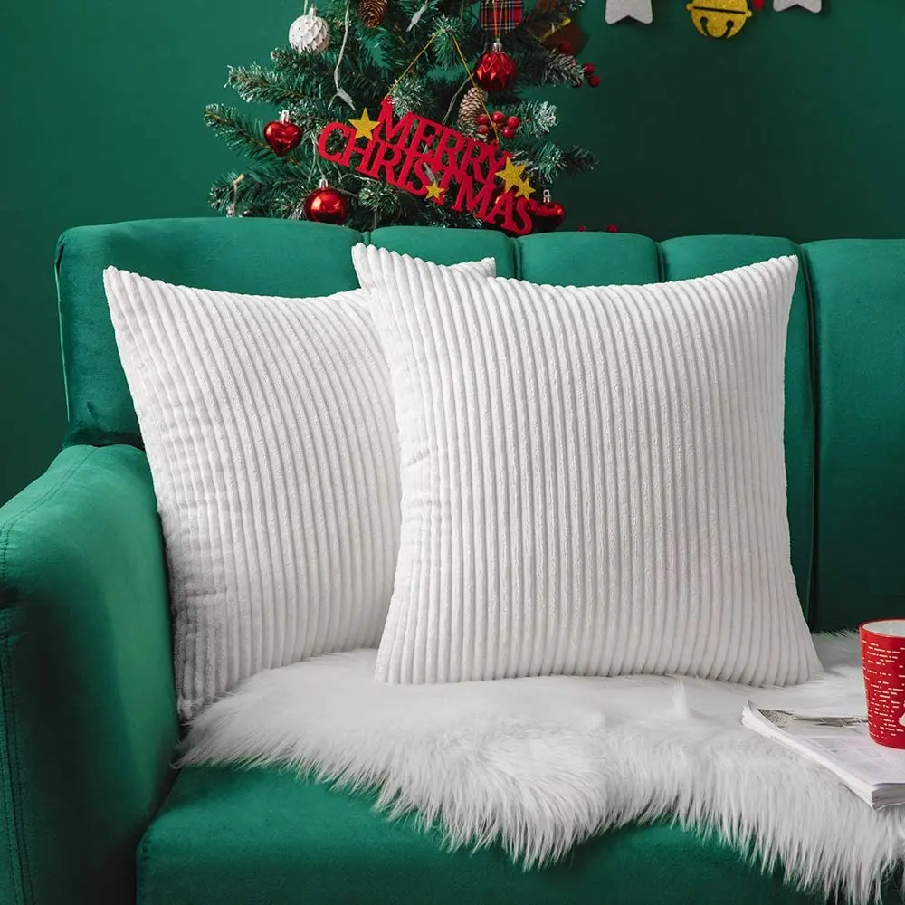 Capa de almofada de veludo 45x45cm para sala de estar sofá almofadas decorativas de veludo nordic decoração para casa housse de coussin
