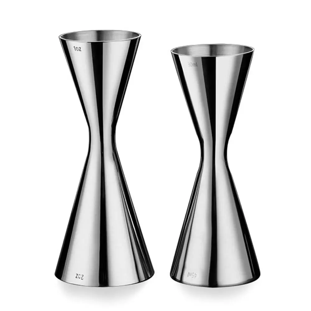 Stainless Steel Measure Cup Double Head Bar Party Wine Cocktail Shaker Jigger