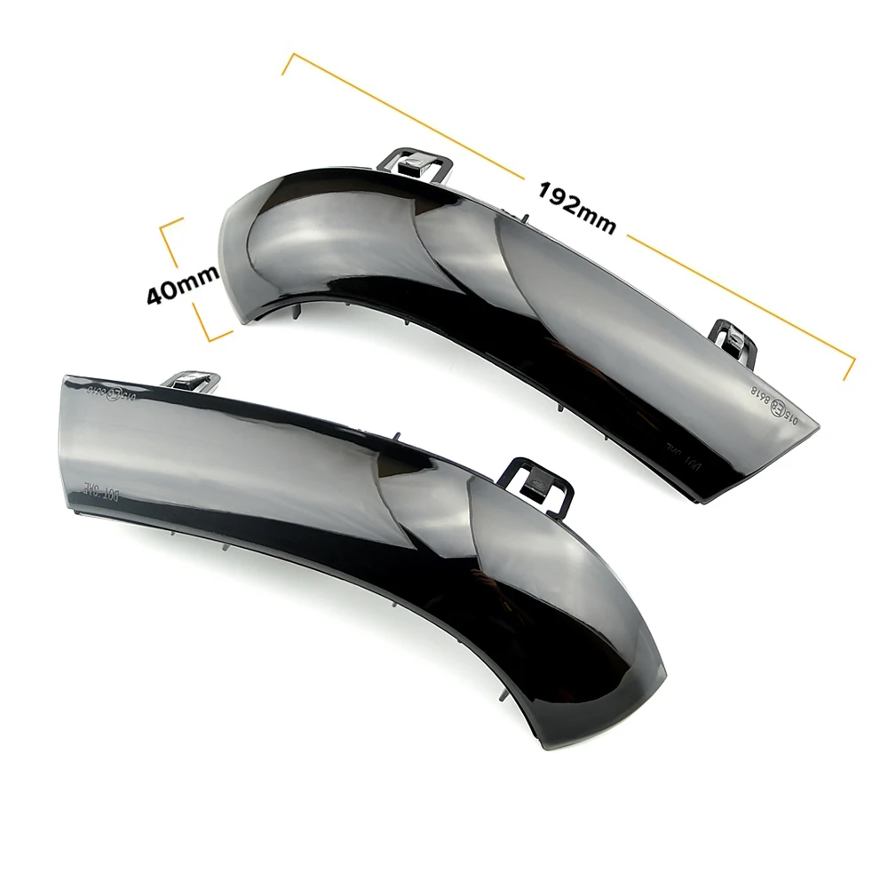 2pcs For VW GOLF 5 GTI V MK5 Jetta Passat B5.5 B6 Sharan Superb EOS Dynamic LED Turn Signal Light Side Wing Mirror Indicator image 2