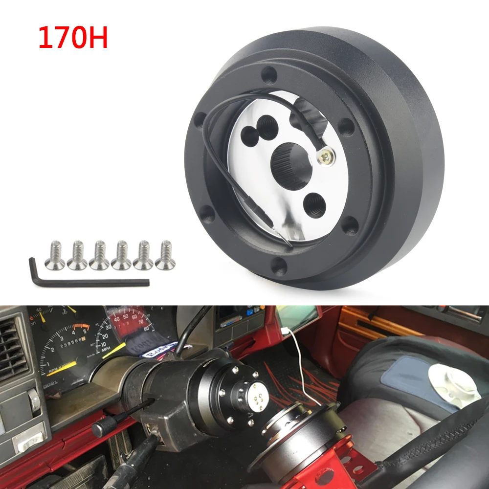 170H Car Steering Wheel Quick Release Hub Adapter  For Jeep Cherokee、Chevrolet、Dodge SRT-4、Wrangler、Renegade