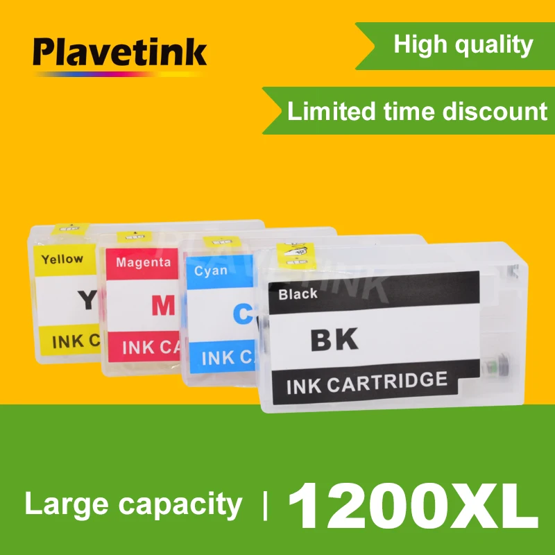 

Картридж Plavetink для принтера Canon PGI 1200 XL, картриджи для принтера MAXIFY MB2020 MB2120 MB2320 MB2720