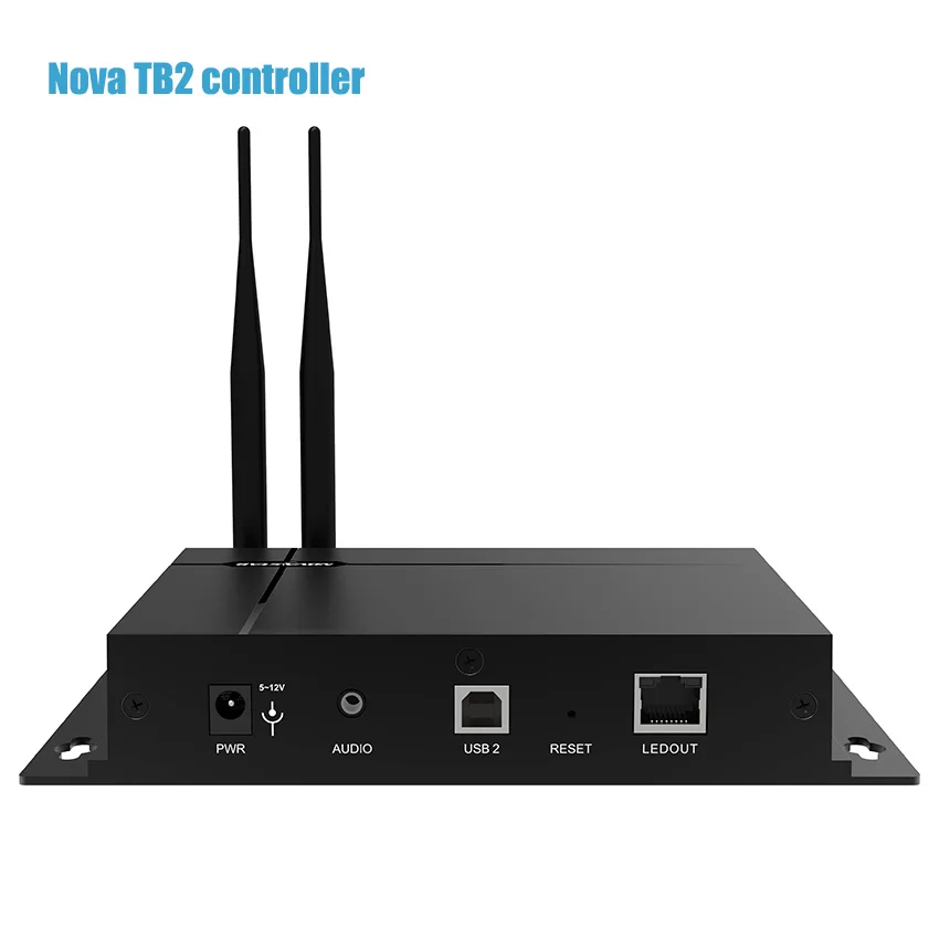 Imagem -02 - Nova Tb2 Síncrono e Controlador Assíncrono Cor Cheia Tela de Exibição de Vídeo Led Cartão de Envio Tela Led Media Player