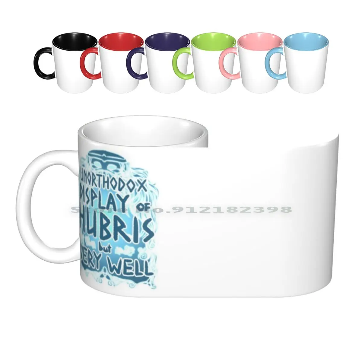 Hubris Ceramic Mugs Coffee Cups Milk Tea Mug Norse Mythology Utgard Unorthodox Display Of Hubris Overly Sarcastic Productions