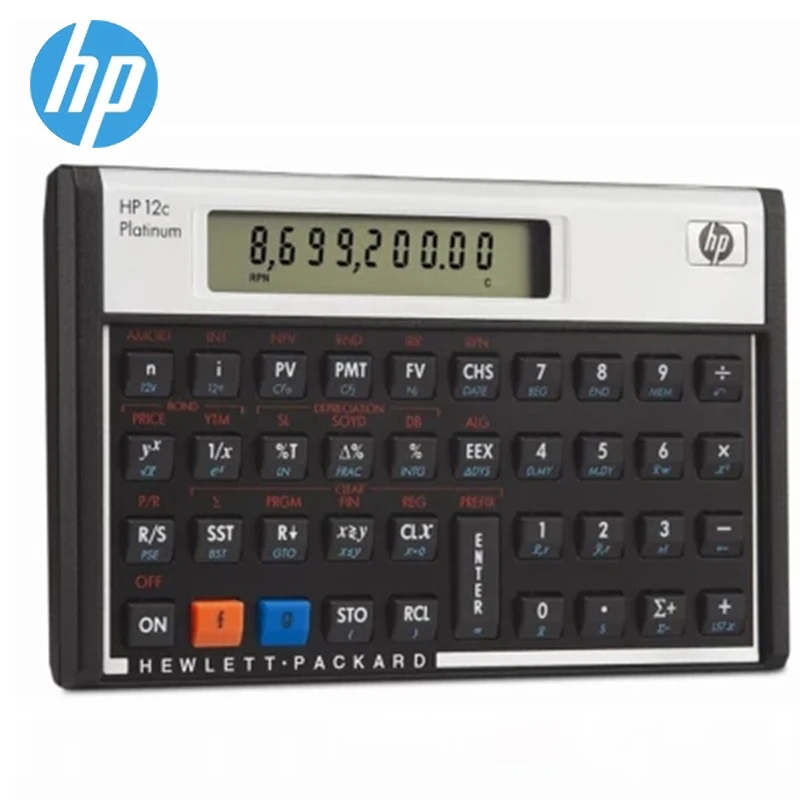 

Hot Sale HP 12C Platinum AFP CFP CMA FRM/CFA Exam Computer Financial Planner Financial Planning Calculator