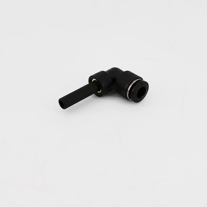 GOGO 10pcs A Lot L Type Right Angle Elbow 4/6/8/10/12mm Pneumatic Pipe PLJ-06 Pneumatic Quick Connector Plug Rod
