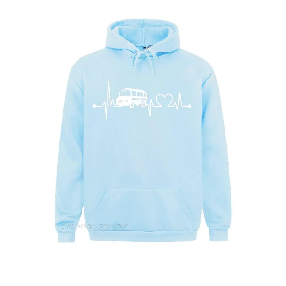 School Bus Driver Heartbeat Funny Cool Loves Gift Coupons Vintage Sweatshirts April FOOL DAY Hoodies For Women Clothes Classic