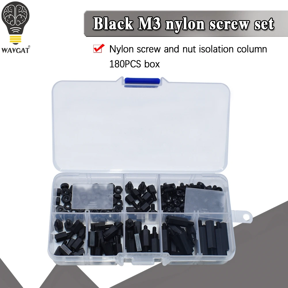 M3 Nylon Black Hex …