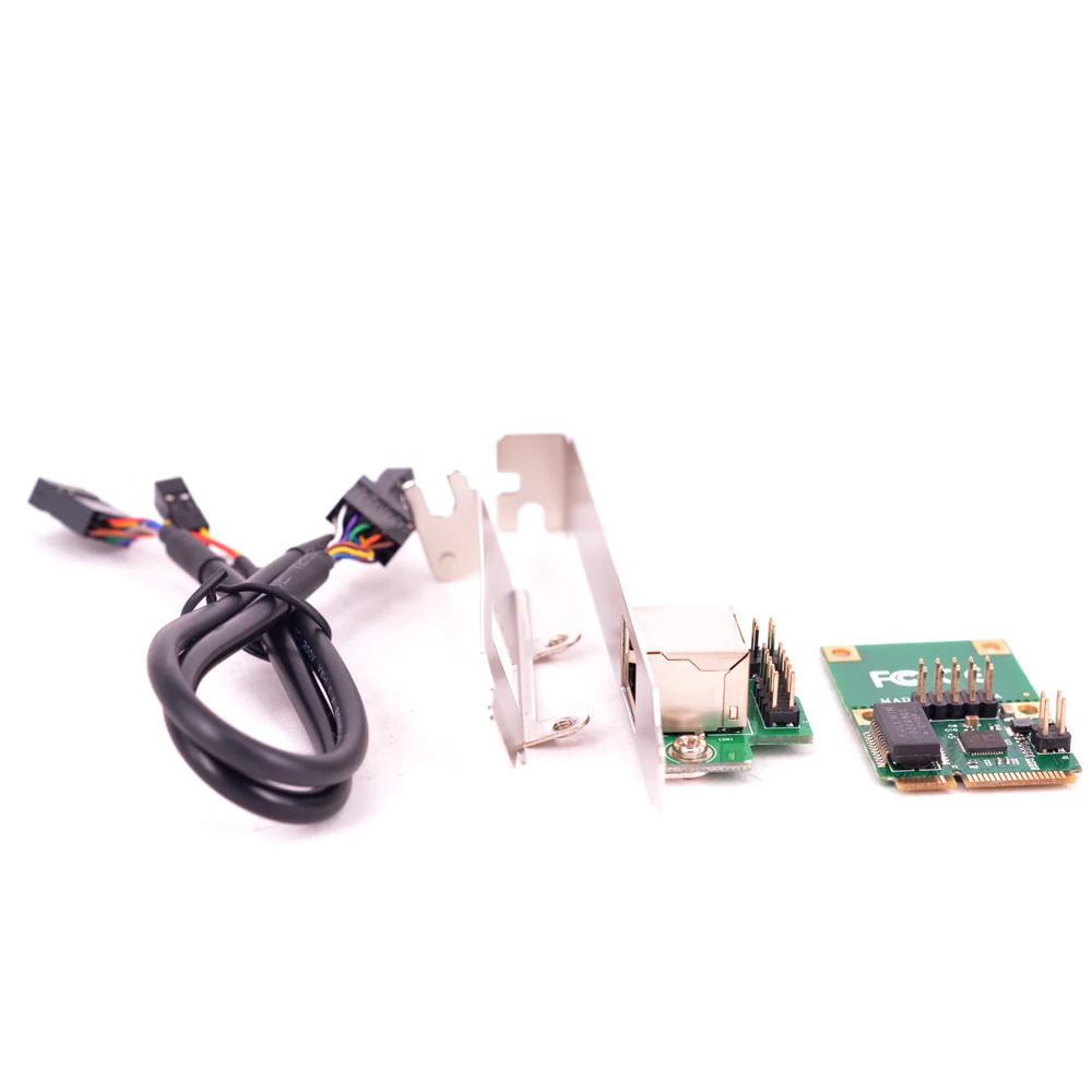 Mini PCIe Gigabit Ethernet Network Card For Mini ITX Mini PCI-e to RJ45 Port Adapter 10/100/1000 Base-T Network LAN Controller