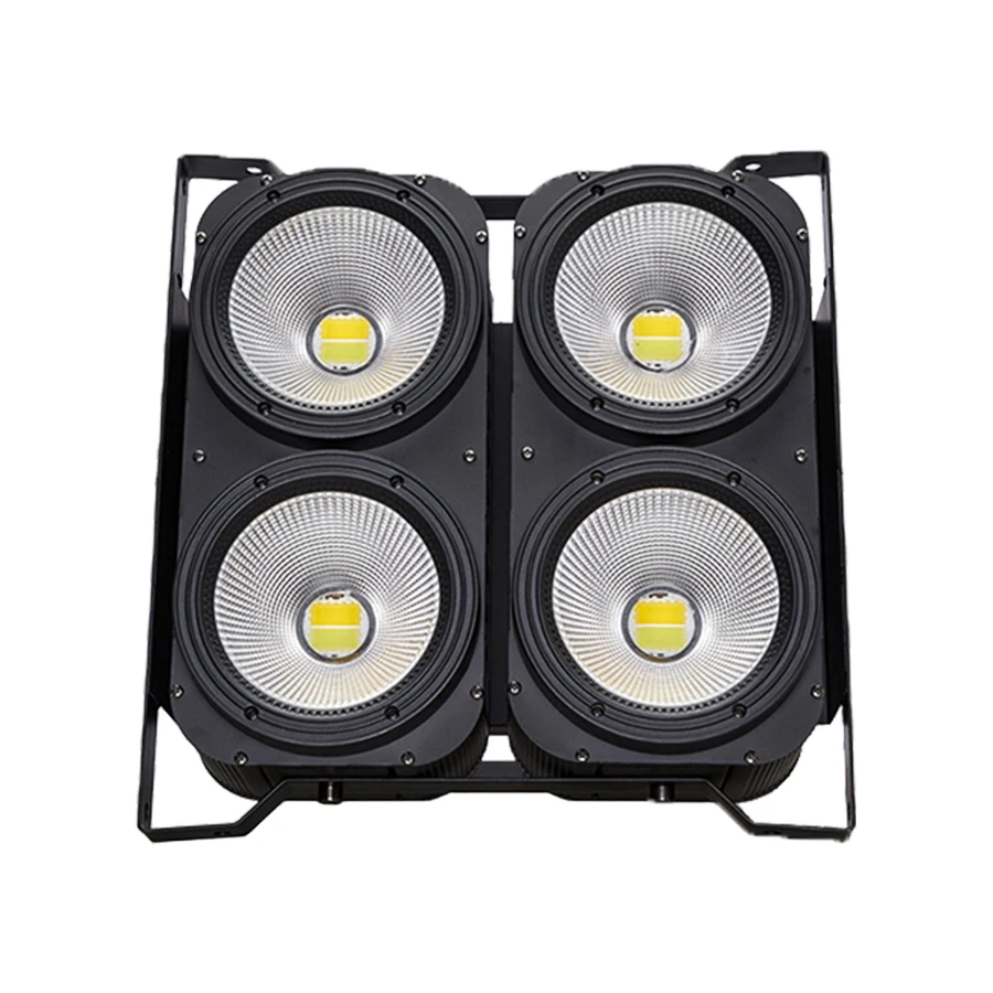 

4x100W 4 Eyes/200W 1Eye /2 Eyes LED Blinder Lights COB Cool And Warm White For Dj Disco Party Stage Free Shipping