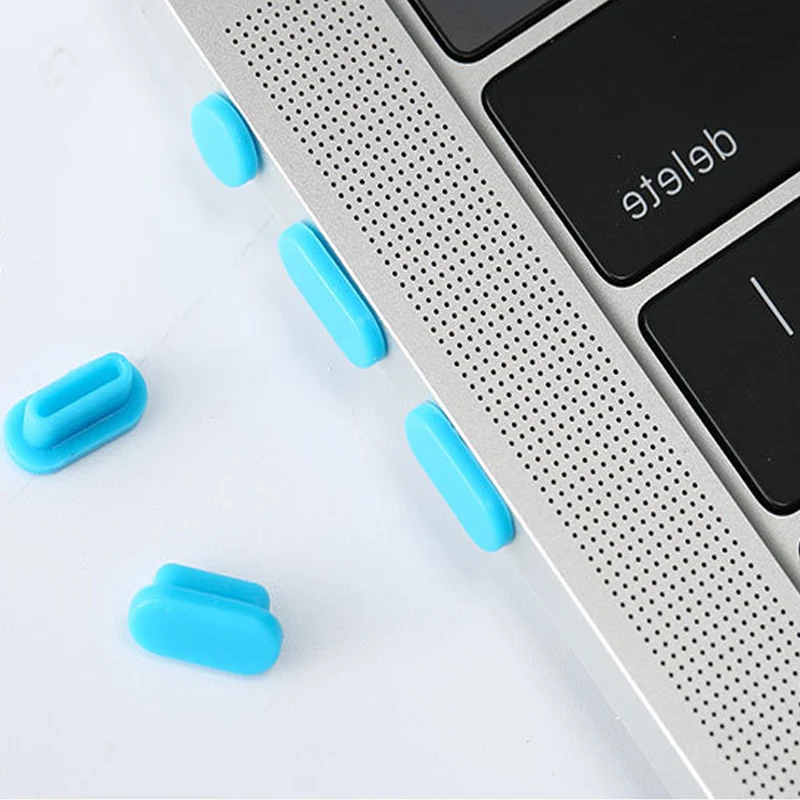 Заглушка от пыли для Pro 13 Pro 15 2018 bar A1989 A1990, заглушка от пыли для портов USB, заглушка от пыли, 5 шт./комплект