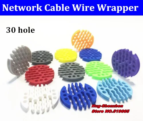 30 hole NEW 5 category/6 category Network module network cable lines comb machine Wire Arrangement tidy tools for computer room