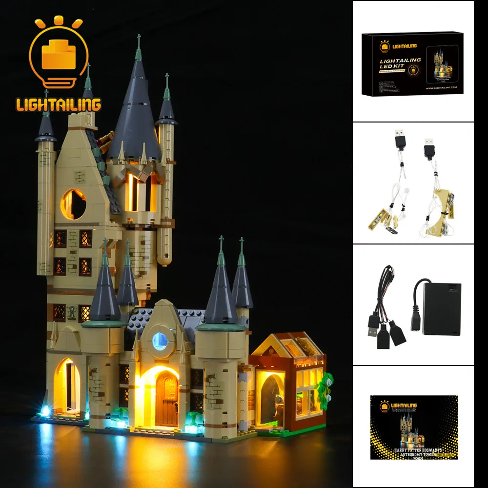 LIGHTAILING LED Light Kit For 75969 Astronomy Tower Toys Building Blocks Lighting Set