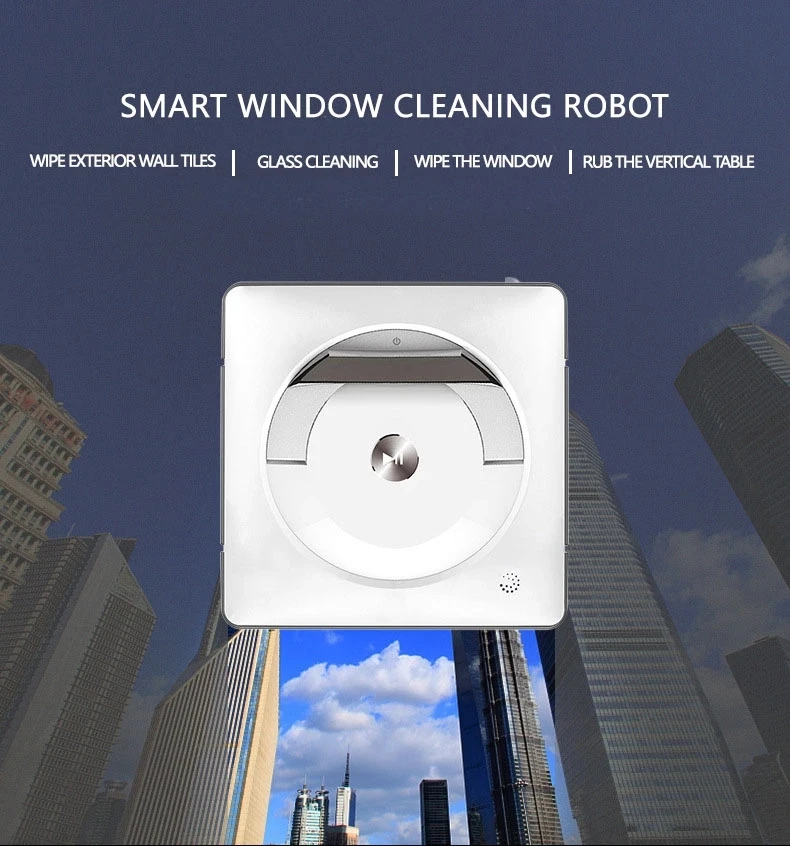 Neueste fernbedienung Nassen und Trockenen Magnetische Fenster Reiniger Roboter Aktiviert innen + außen hohe up auf fenster, glas reiniger roboter