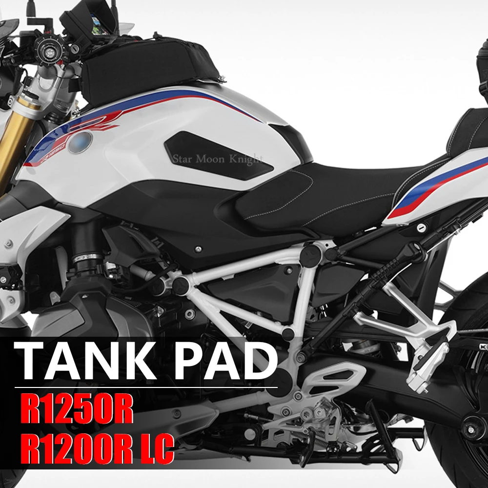 For BMW R 1250 R R1250R R 1200 R LC R1200R Motorcycle Tankpad anti-slip tank Pad protection stickers SIDE TANK PADS Traction Pad