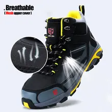 Men's Safety Work Boots Steel Toe #5