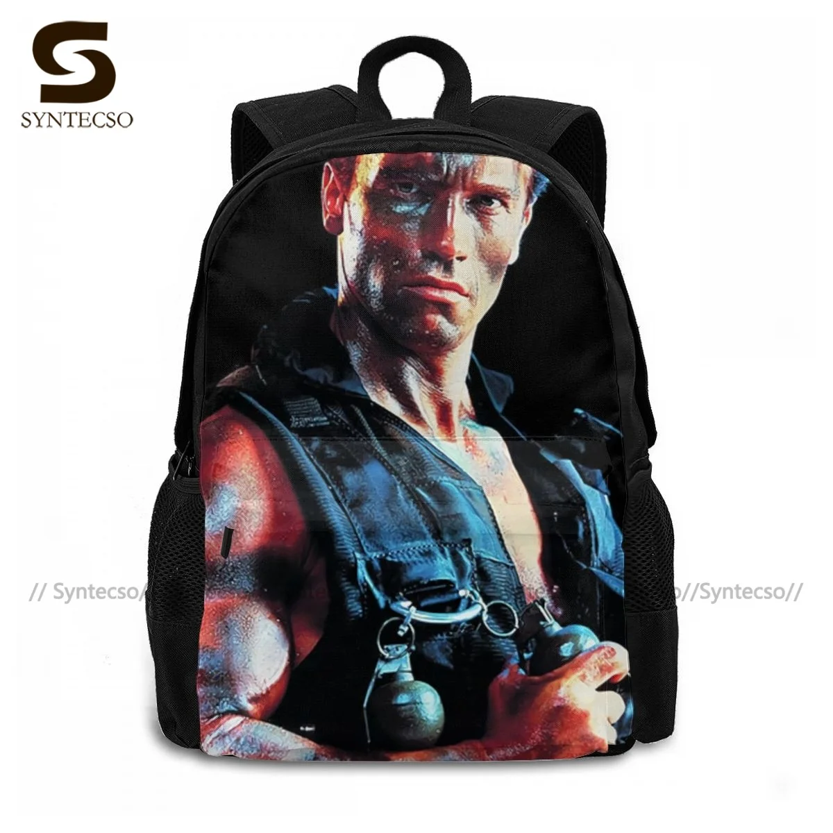 Commando Backpacks Durable Elegant Polyester Backpack Workout Runner Bags