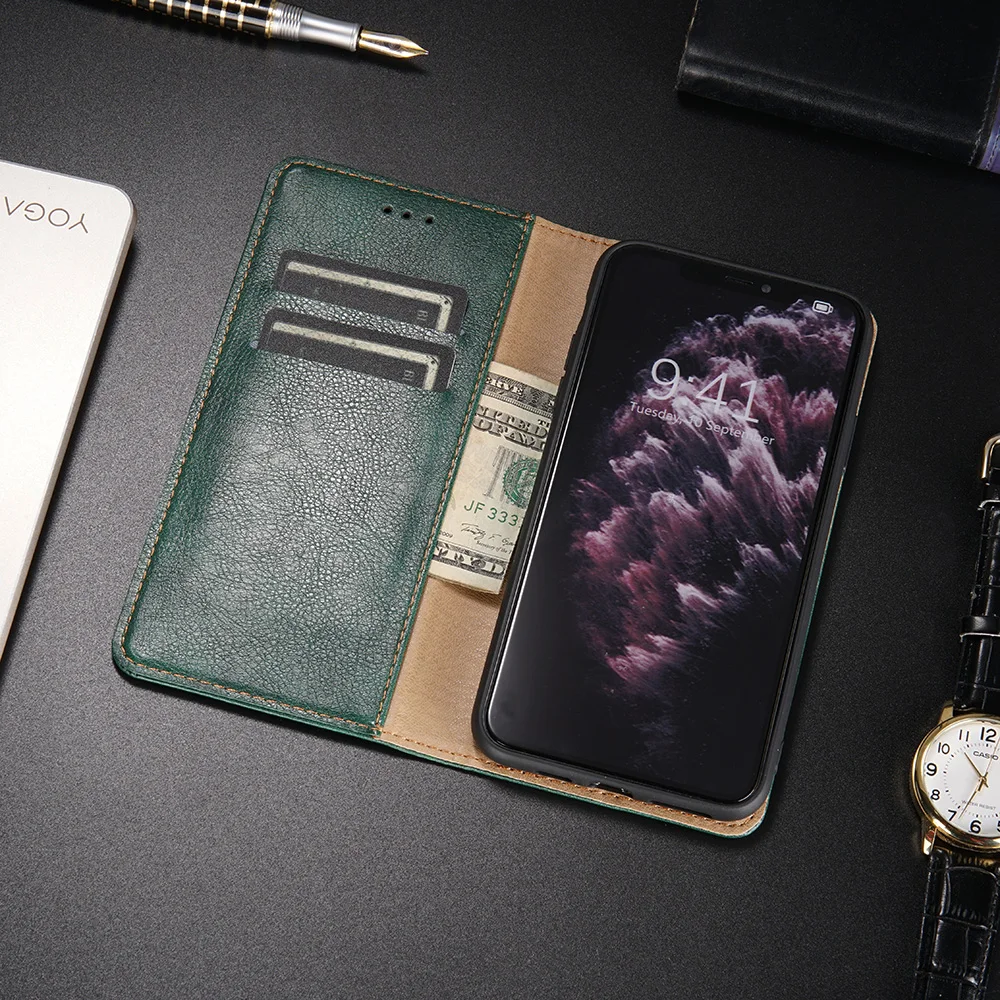 Case For Samsung Galaxy Note 4 5 IV V Note4 Note5 N910 N920 Leather Case Phone Shell Wallet Flip Stand card slots soft Cover