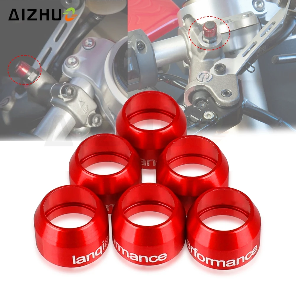 FOR DUCATI SUPERSPORT 950 S 950S 2021 Motorcycle CNC Aluminum Billet Bleed Valve Cover Kit Universal Parts Super Sport 950S 2021