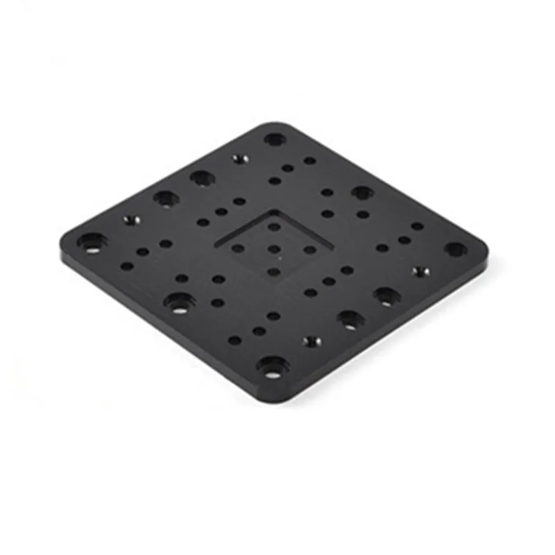 HLTNC Openuilds 3D Printer Aluminum Plate C-beam Gantry XLarge T6x125x125 mm Z Axis Mounting Plate For Mini Milling Machine