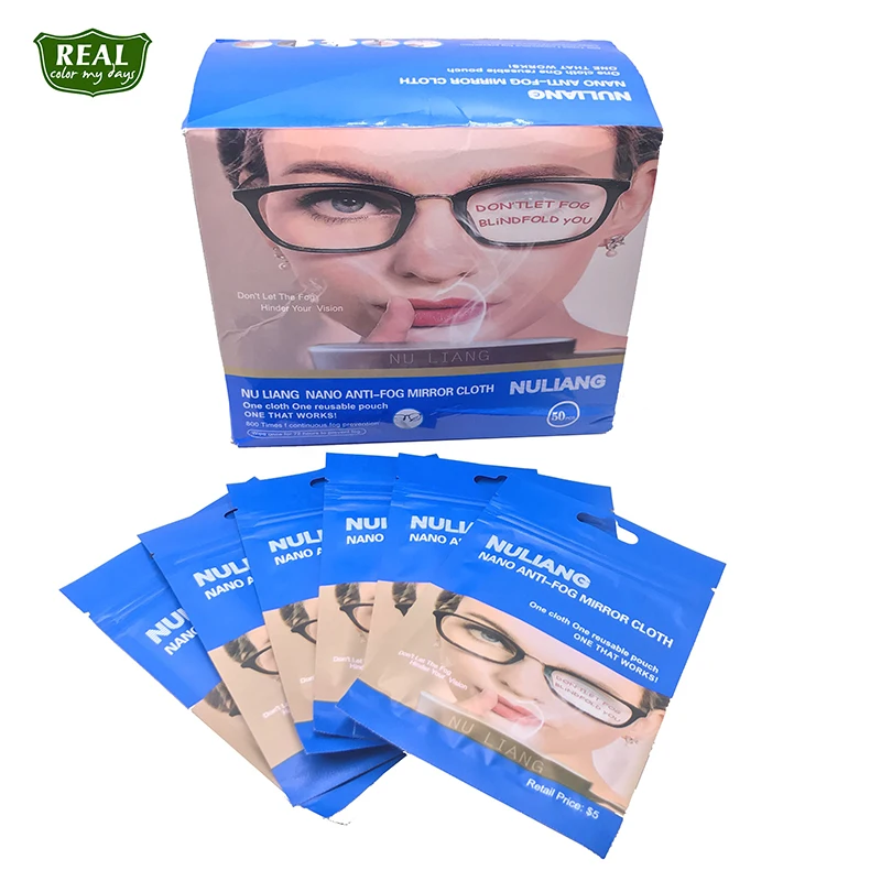 China wholesale Glasses Cleaner Eyeglass Lens Classic Oem Packing anti fog glasses lens cloth 50 pcs