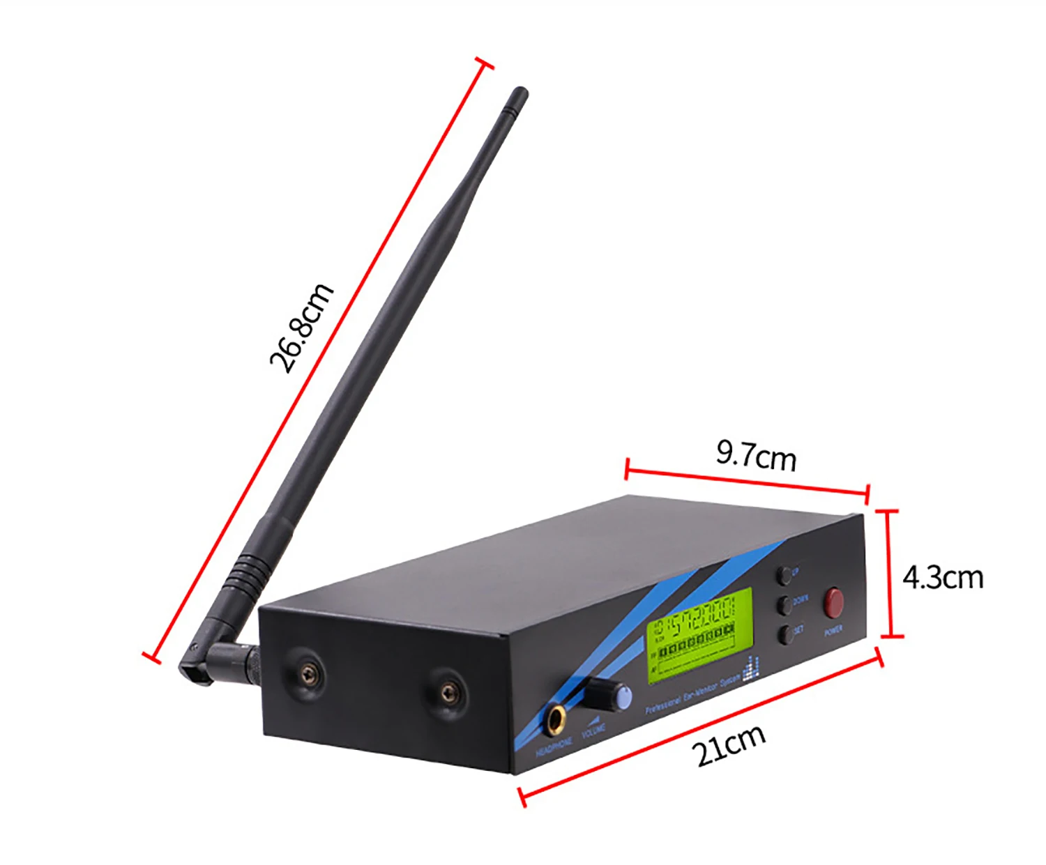 GAW-M510 профессиональный беспроводной мониторинг сцены в ушах, система мониторинга производительности наушников