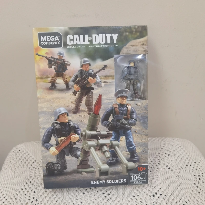 Mega Construx Blocos Call of Duty, Segunda Guerra Mundial selado, Novo, FVG04