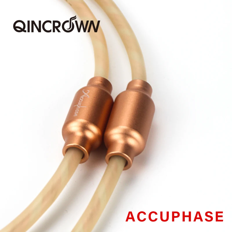 Par Doble Oro rca Cable de Audio 2RCA a 2RCA enchufe de Audio reproductor de CD de alta fidelidad conecta amplificador a cable de altavoz