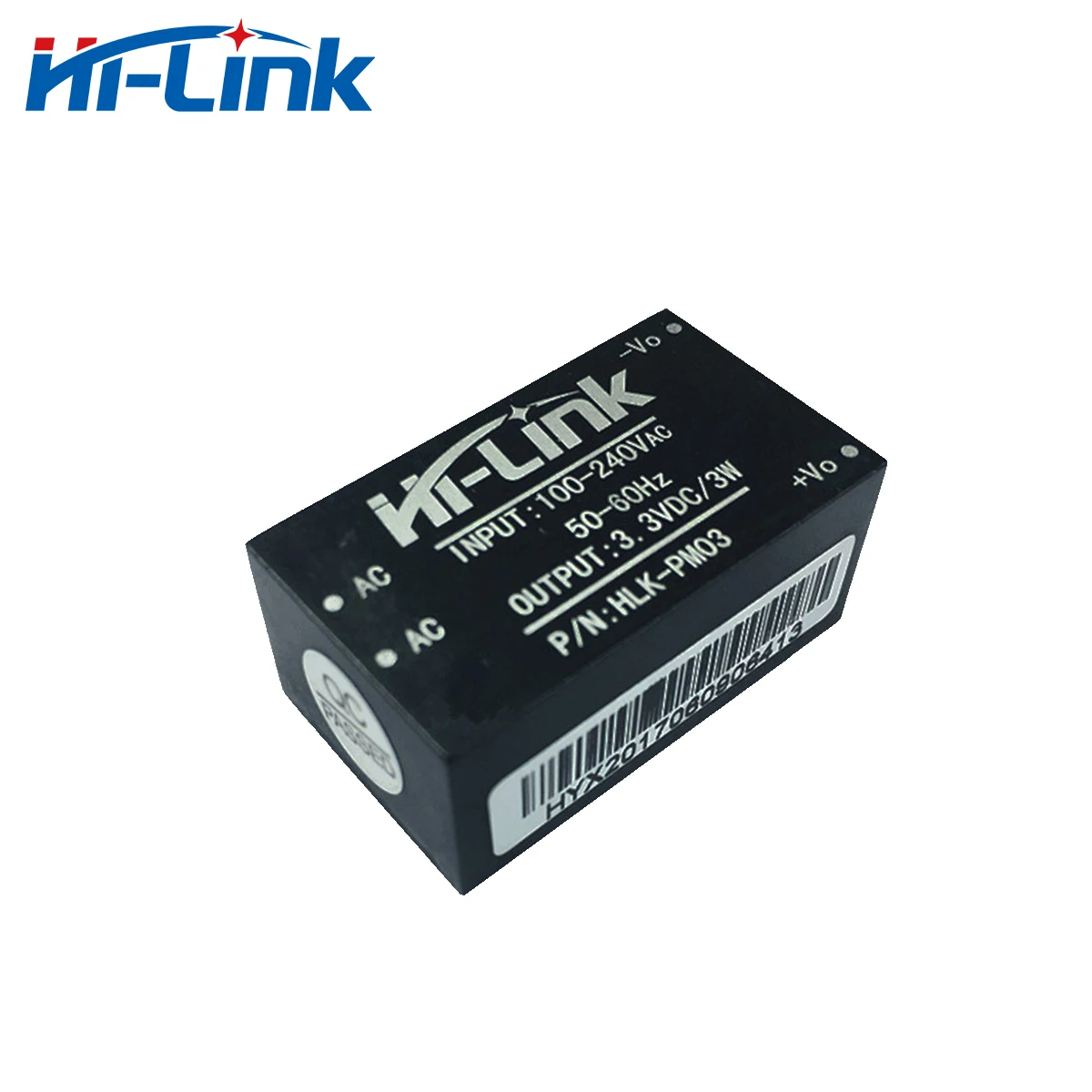 HLK-PM03 Hi-Link Original 220V to 3W 3.3V 1A AC DC Step-Down Power Supply Module