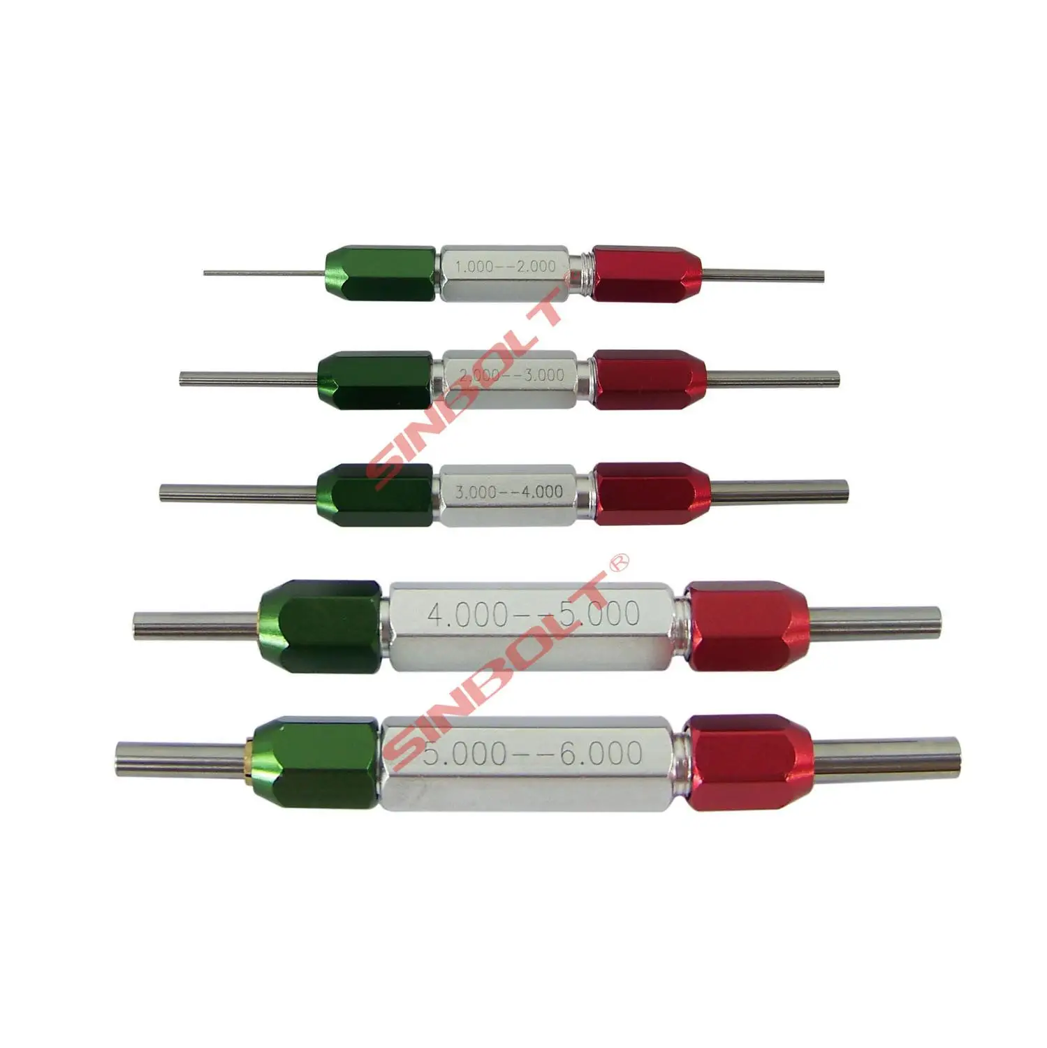 901pcs,1.000mm--10.000mm,Steel Pin Gauge Set+Handles,Fast Delivery!