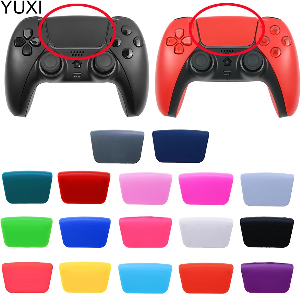 

YUXI For PS5 Replacement Plastic Touchpad For PS5 Controller Soft Touch Custom Part Touch Pad