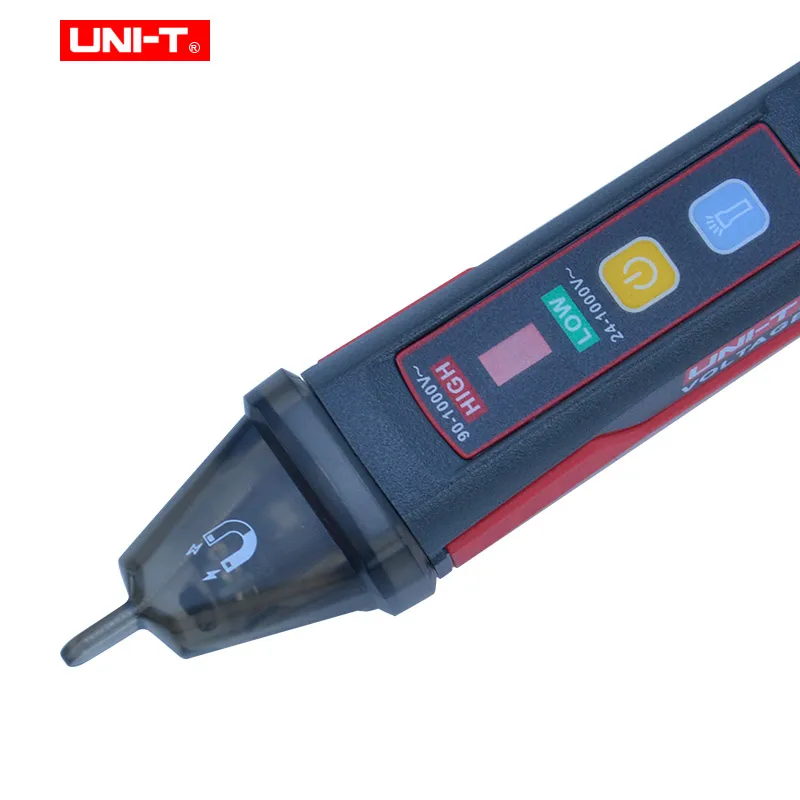 UNI-T Socket Wall AC Voltage Detector Indicator 24V-1000V Non Contact Volt Current Electric Sensor Test Pen UT12E UT12M