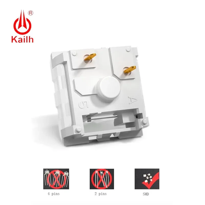 Kailh BOX Mx Switches White Red Black Navy Jade Silent Pink Brown Heavy Blue Orange Yellow 3pin Custom Teclado Gamer Box Switch