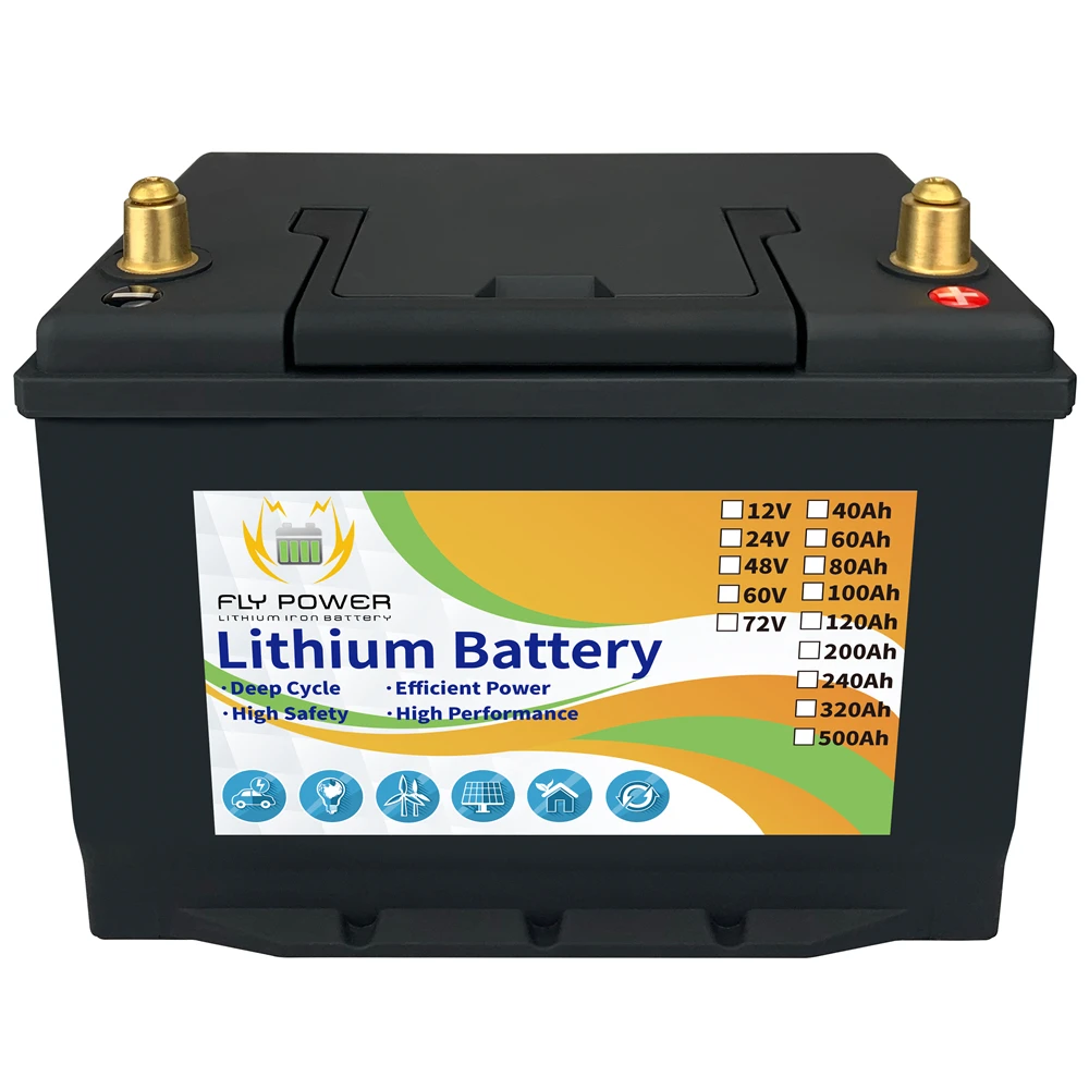 24V LiFePO4  40Ah With BMS LFP Lithium Battery For RV Campers Scooter Golf Cart Solar Energy Reserve Power Supply