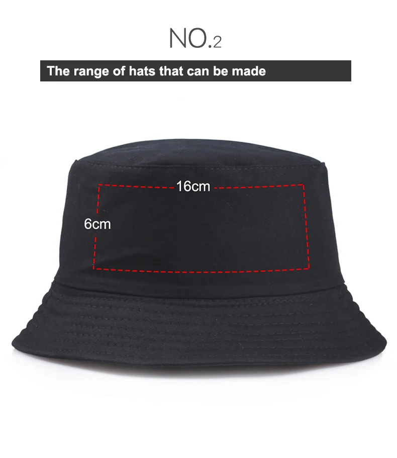Individuelles Logo Stickerei Eimer Hut Unisex Bob Caps Hip Hop Gorros Männer Frauen Sommer Panama Kappe Strand Sonne Angeln Boonie hut – Detail 6