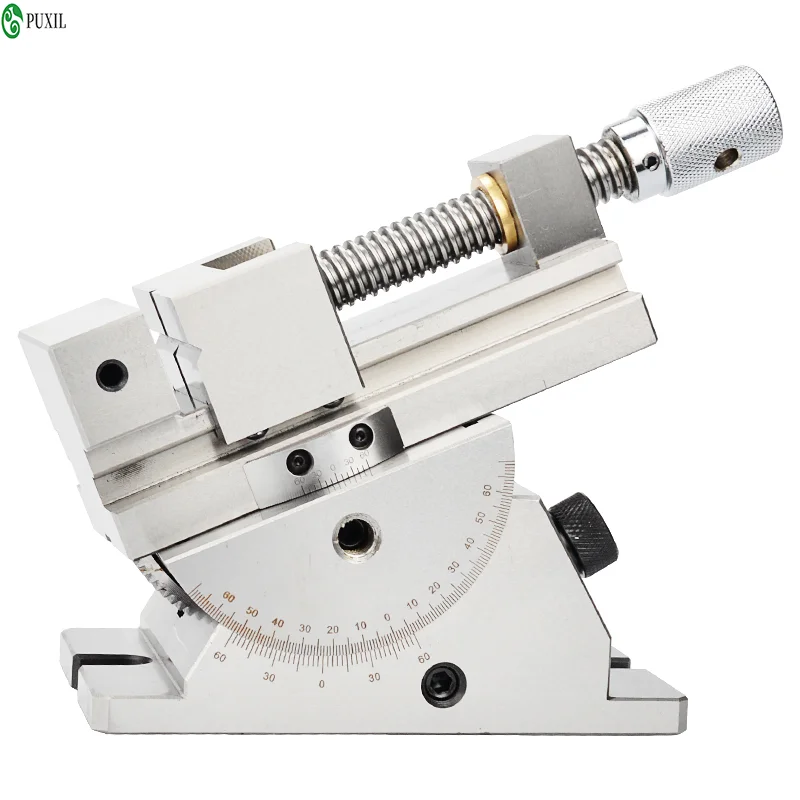 Flat-nose Alicata Universal Precision Vise Moagem Máquina Polegadas Aço Inoxidável