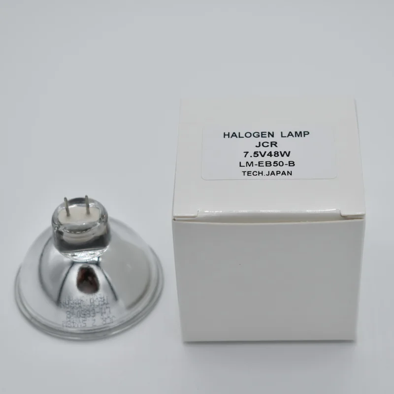 JCR 7.5V48W halogen cup lamp moritex cold light source lamp cup tungsten bulb LM-EB50-B