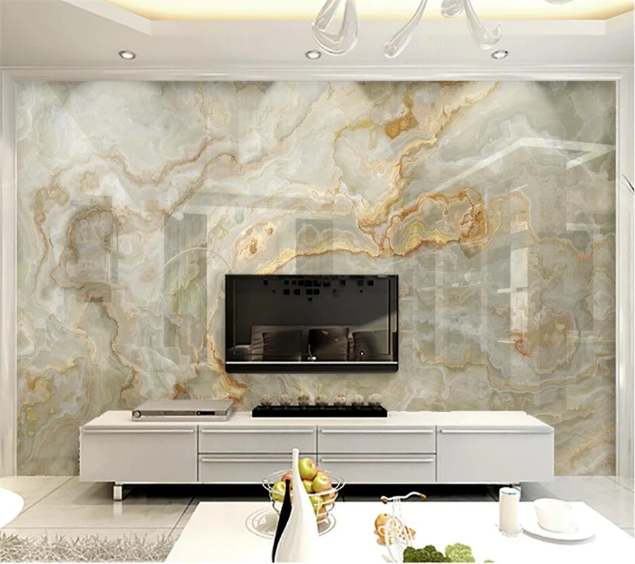 beibehang Custom wallpaper 3D фотообои stereo photo muralS Royal landscape marble pattern TV background wall papers home decor