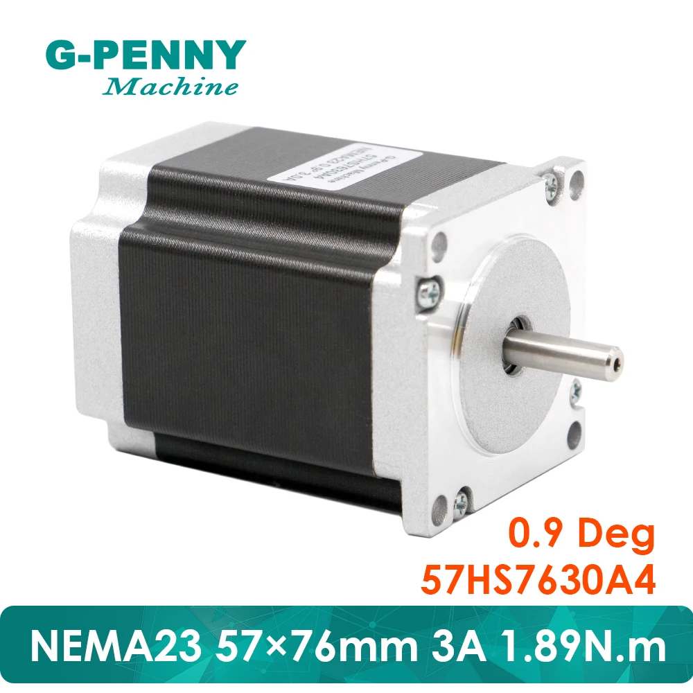 New arrival!  NEMA23 CNC Step Motor 57x76mm shaft D= 6.35  0.9Deg 1.89N.m  270Oz-in 3A Stepping for CNC machine and 3D printer